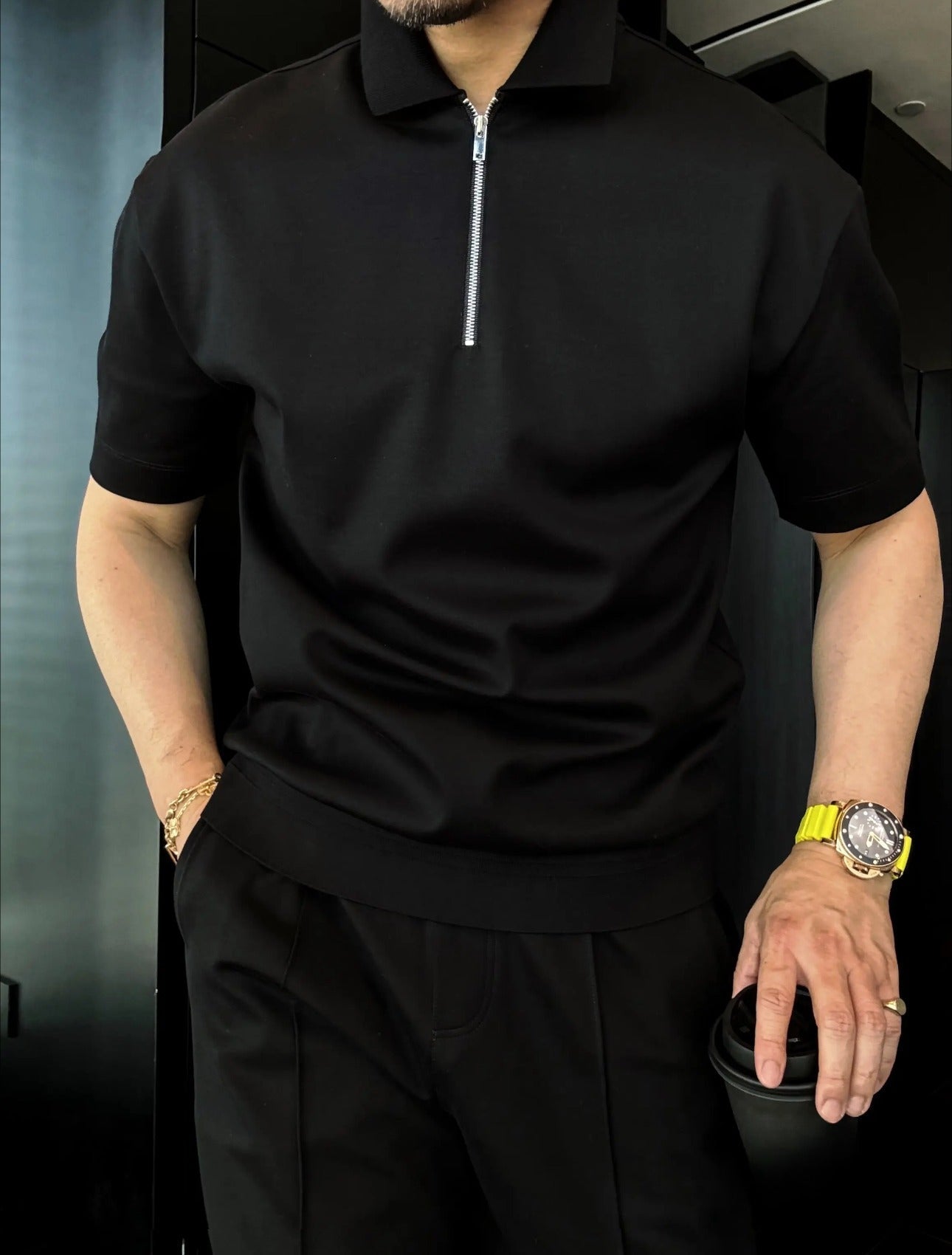 Easy Zip Summer Shirt Set - WayMens